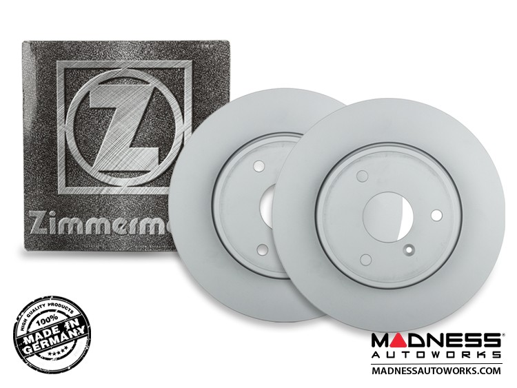 smart fortwo Brake Rotors Front 451 model Zimmermann